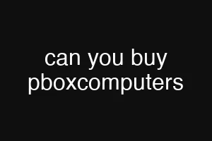can you buy pboxcomputers