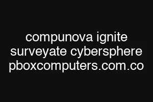compunova ignite surveyate cybersphere pboxcomputers.com.co